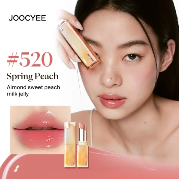 Joocyee Glazed Rouge Upgrade Crystal Frozen Film Version Moisturize Glass Lipstick Lip Makeup Smoky Longlasting Lipstick