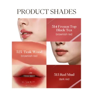 Joocyee Glazed Rouge Upgrade Crystal Frozen Film Version Moisturize Glass Lipstick Lip Makeup Smoky Longlasting Lipstick